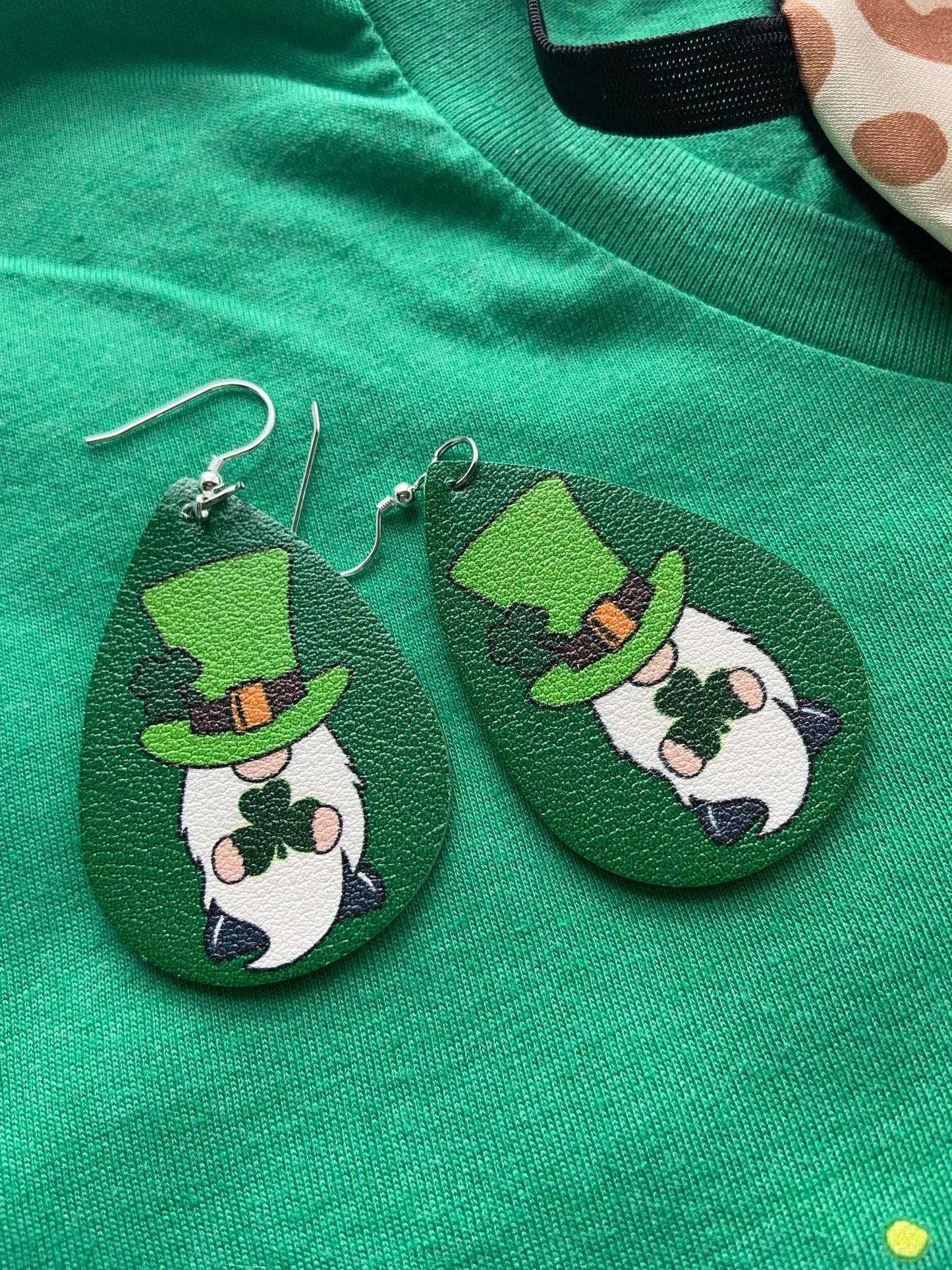 Leprechaun Teardrop Earrings