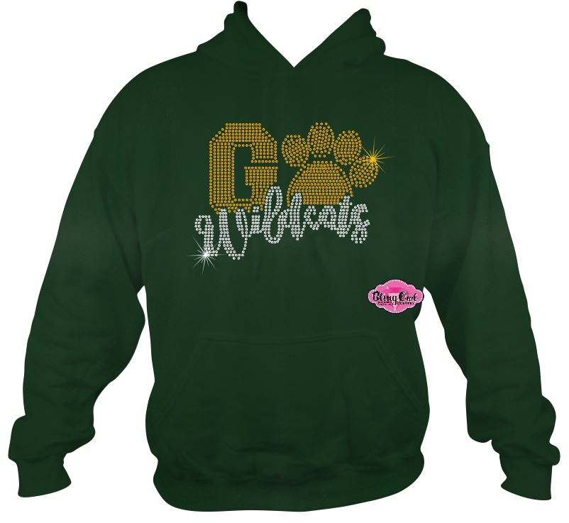 GB Go Wildcats (Rhinestone Design)