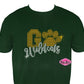 GB Go Wildcats (Rhinestone Design)