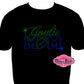 Goalie mom hockey mom shirt bedazzled rhinestones game day proud hockey mom