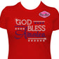 god bless america star usa country pride america elections vote politics shirt rhinestones sparkle bling