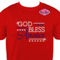 god bless america star usa country pride america elections vote politics shirt rhinestones sparkle bling