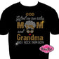 god gifted grandma mom lady shirt black women cultural african american rhinestones sparkle bling