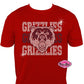 Grizzlies Face Stack Unisex tshirt