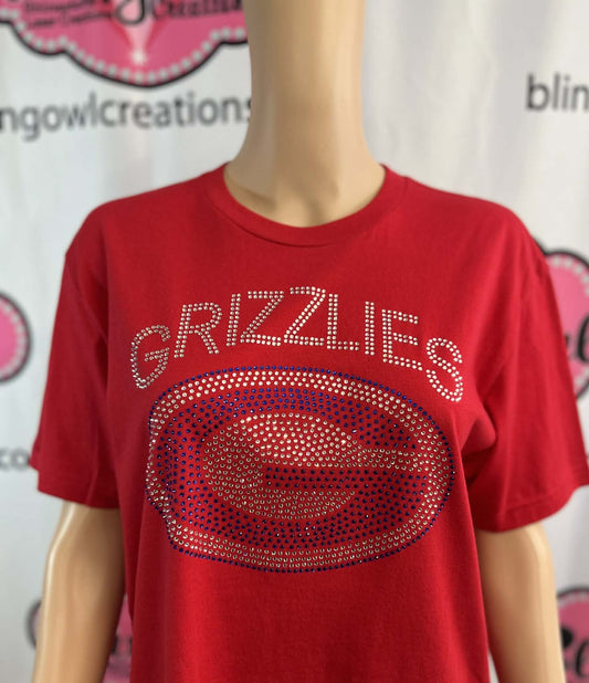 Grassfield G Grizzlies Unisex Tshirt (Sample)