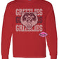 Grizzlies Face Stack Crewneck Unisex