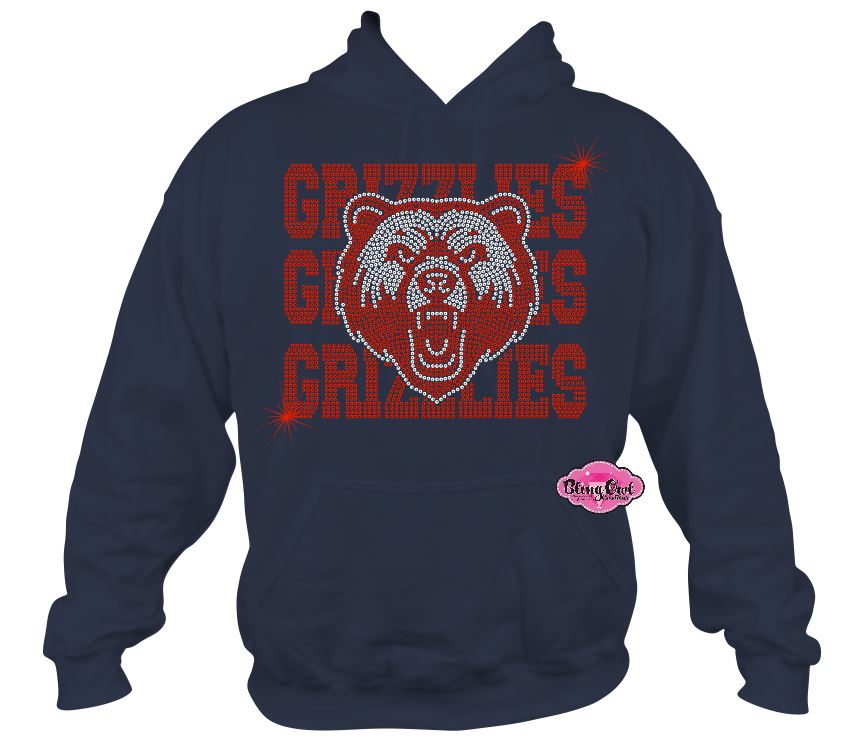 Grizzlies Face Stack Sweatshirt