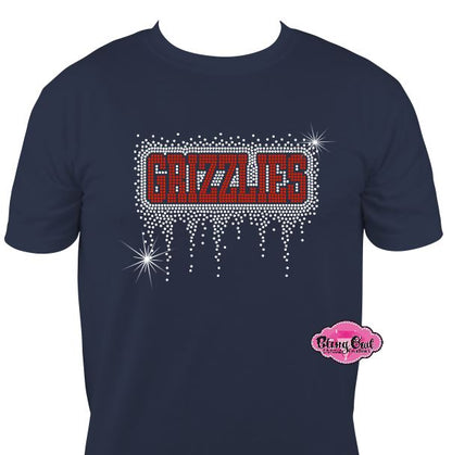 Grizzlies Drip Unisex tshirt