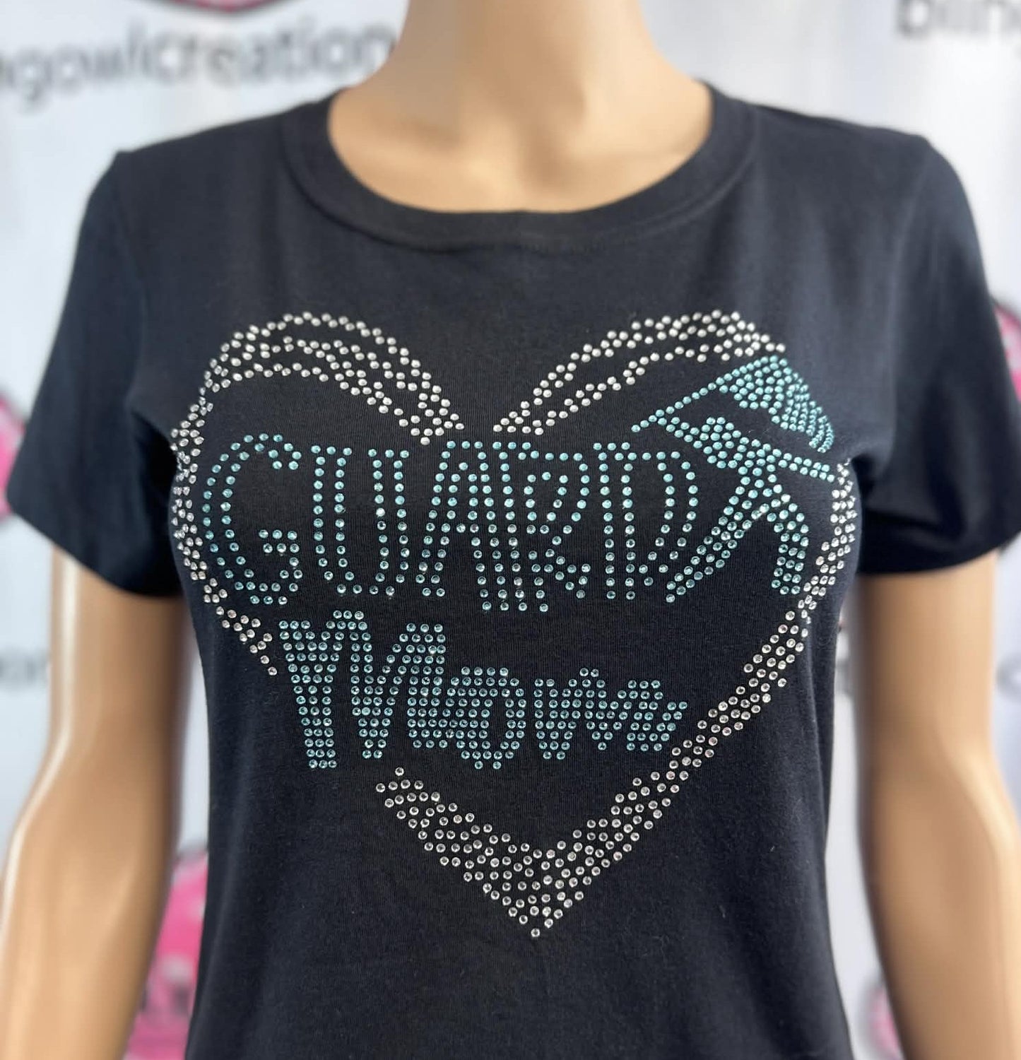 Guard Mom Womens Fitted Tshirt (Sample)