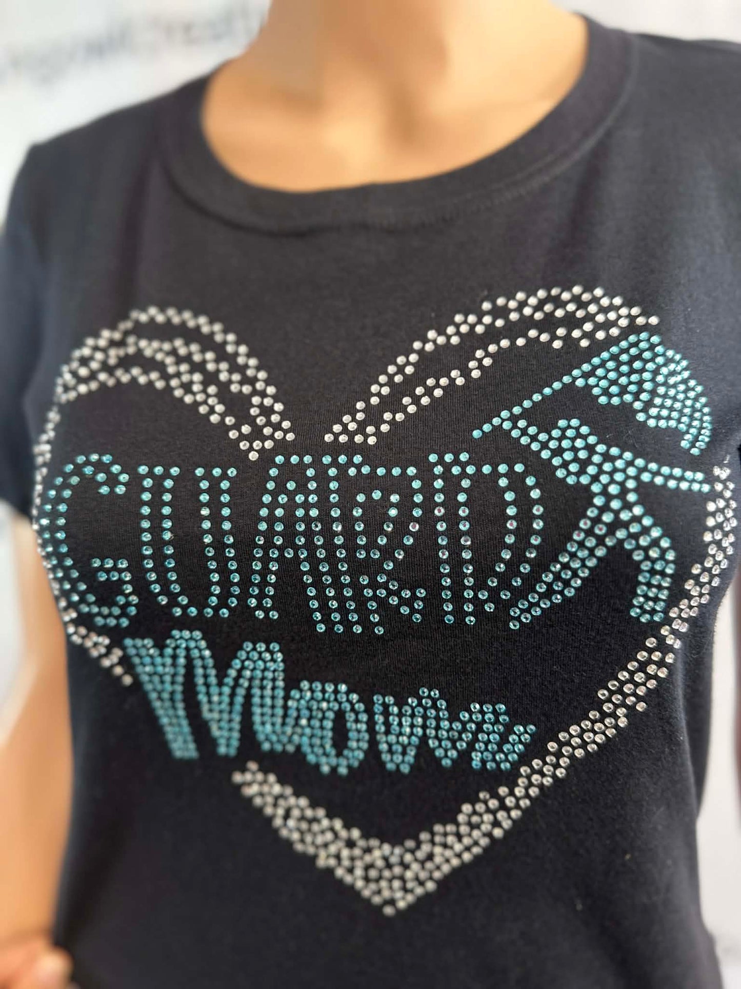 Guard Mom Womens Fitted Tshirt (Sample)