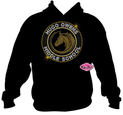 Hugo Owens Circle Mustang Sweatshirt