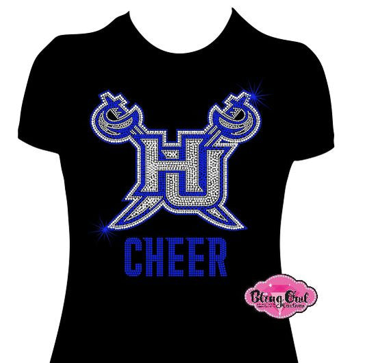 HU Cutlass Cheer Womens Relaxed Fit Tshirt