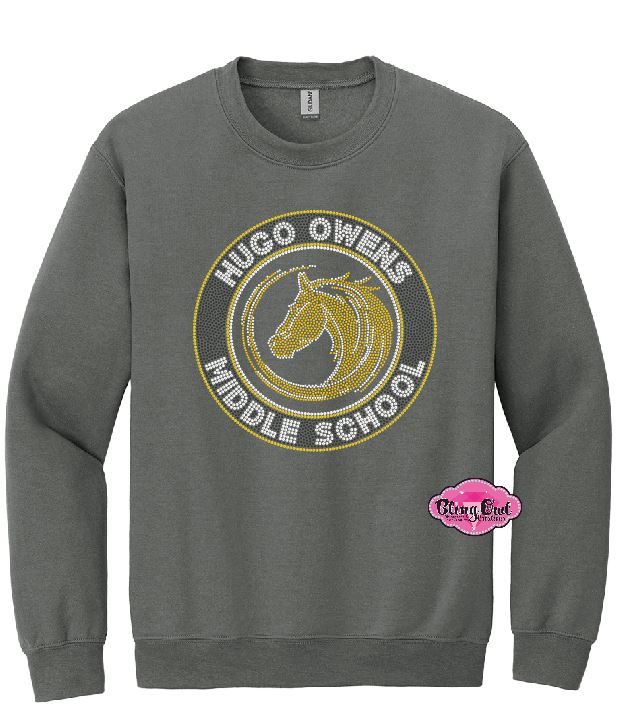 Hugo Owens Circle Mustang Crewneck