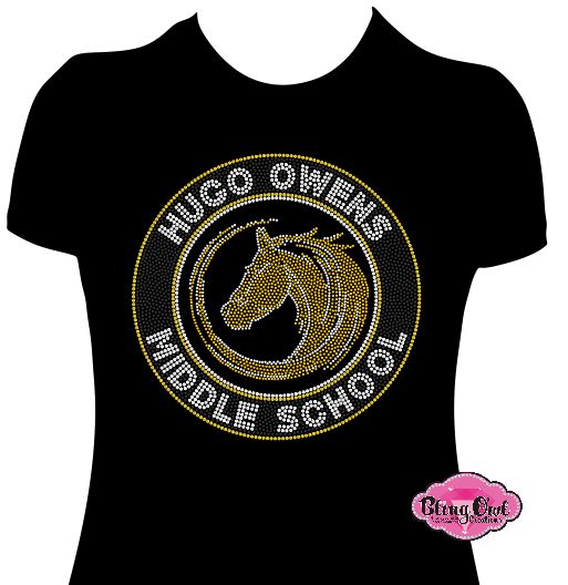 Hugo Owens Circle Womens Fitted Tshirt