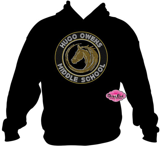 Hugo Owens Circle Mustang Sweatshirt