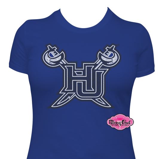 HU Hampton Cutlass Scoop Neck Womens Fitted