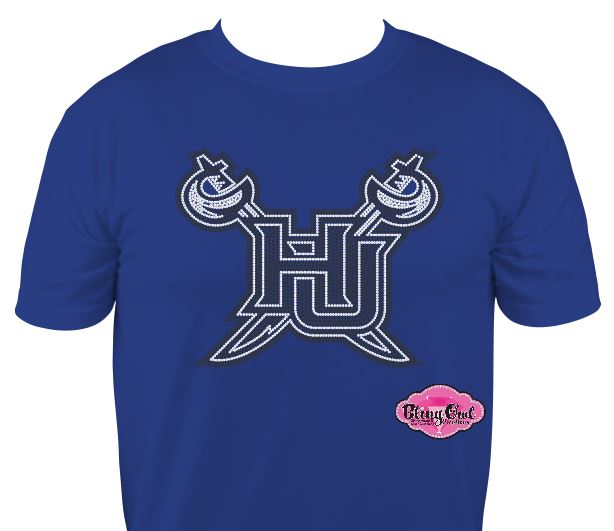 HU Hampton Cutlass Scoop Neck Unisex Tee