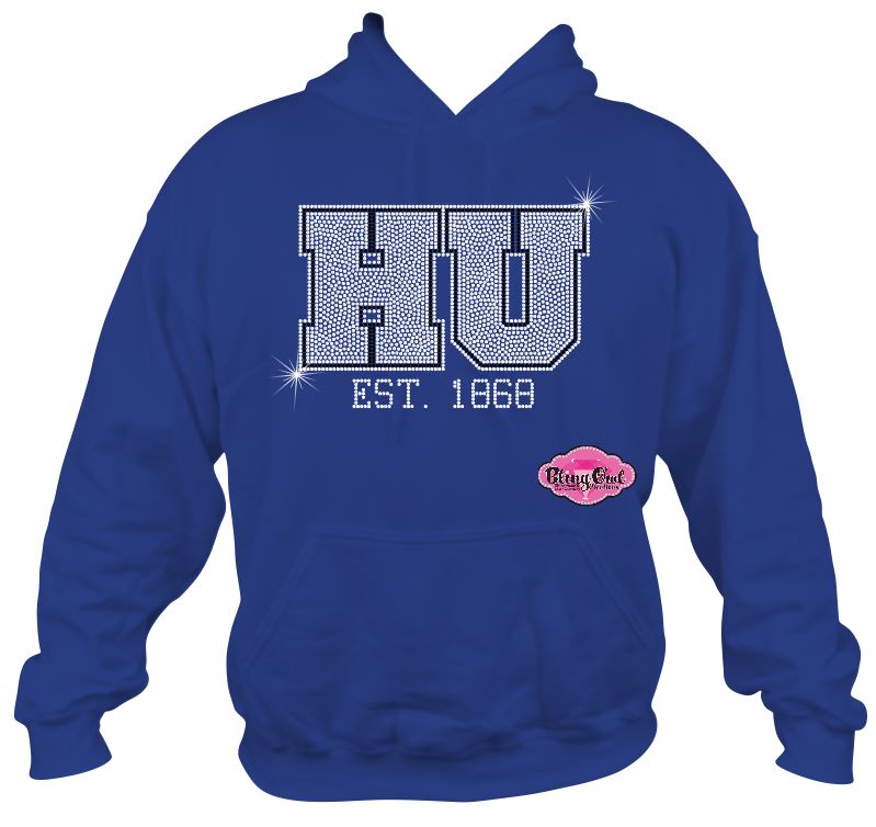 HU Initials Block Sweatshirt