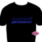 HU Hampton University Small Scoop Neck Unisex Tee