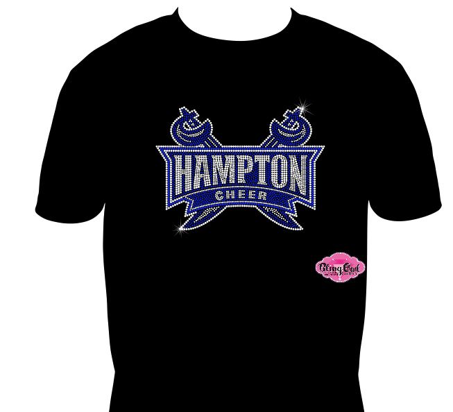 HU Hampton Cheer Unisex Tshirt