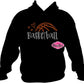 Half Basketball design shirt school spirit wear for sports mom rhinestones sparkle shirt