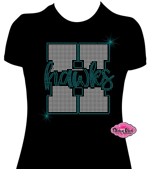 Hawks H 1 Womens Fitted Tshirt