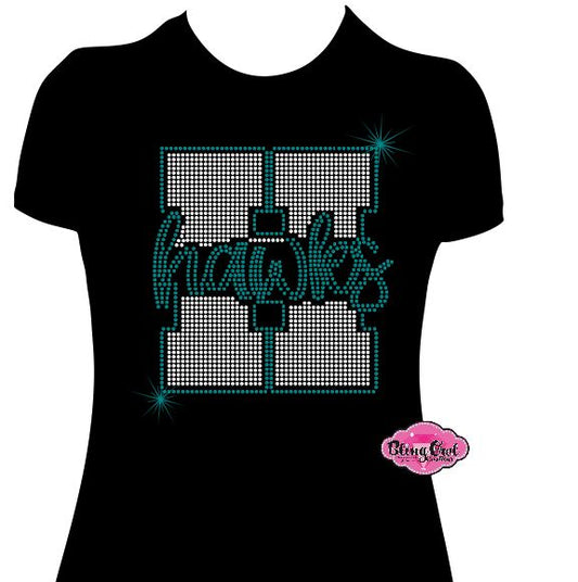 Hawks H 1 Womens Fitted Tshirt