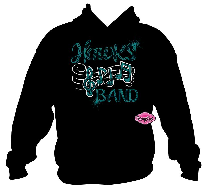 Hawks Band Notes 1 Sweatshirt Unisex