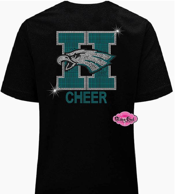 Hickory H Cheer Baseball Jersey