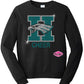 Hawks Head H Cheer Crewneck Unisex