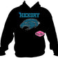 hickory hawks mascot school_spirit_wear sweatshirt school_spirit_colors personalized custom_rhinestones sparkle bling