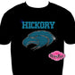hickory hawks mascot school_spirit_wear tshirt school_spirit_colors personalized custom_rhinestones sparkle bling