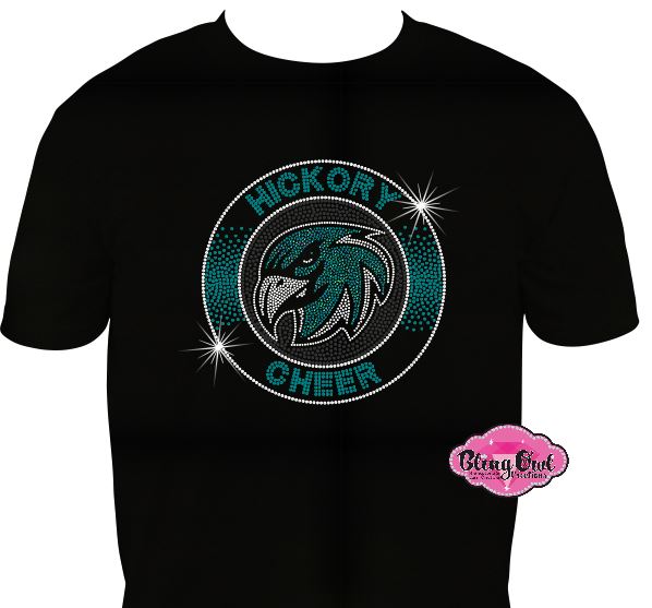 Hawks Cheer Circle Unisex Tshirt