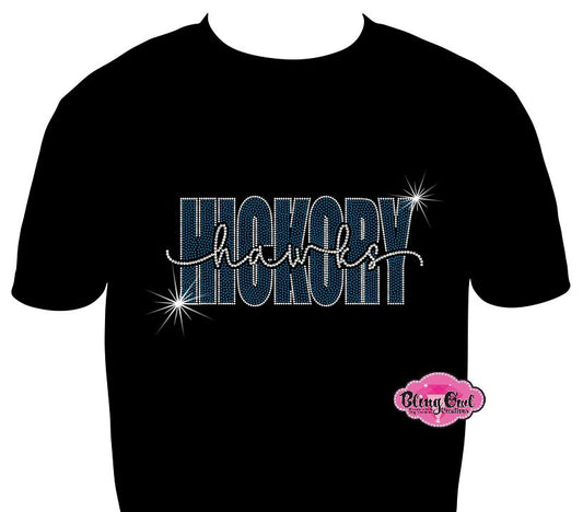 Hickory Hawks Knockout Scoop Neck Unisex