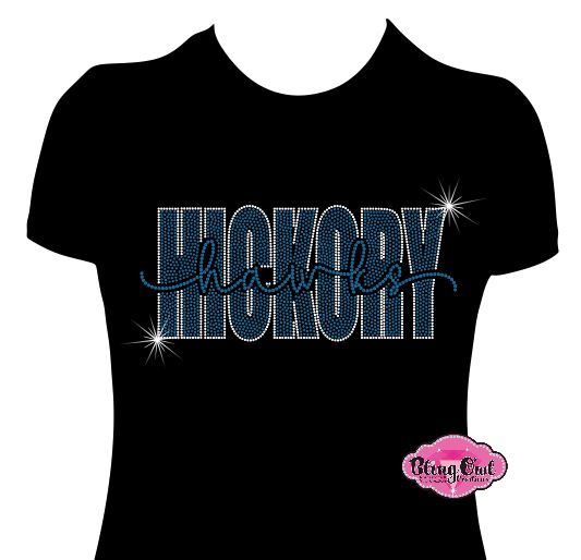 Hickory Hawks Knockout Womens Fitted