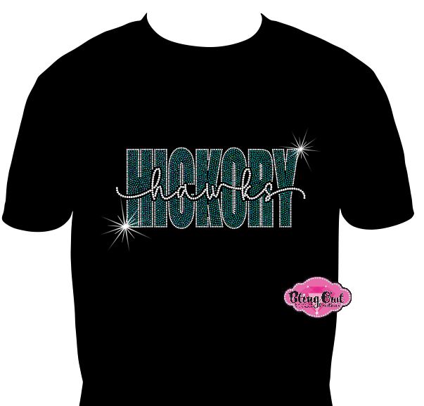 Hickory Hawks Knockout Scoop Neck Unisex