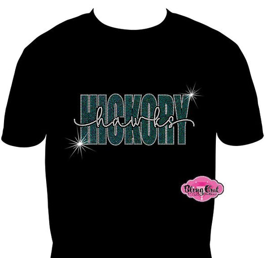 Hickory Hawks Knockout Scoop Neck Unisex