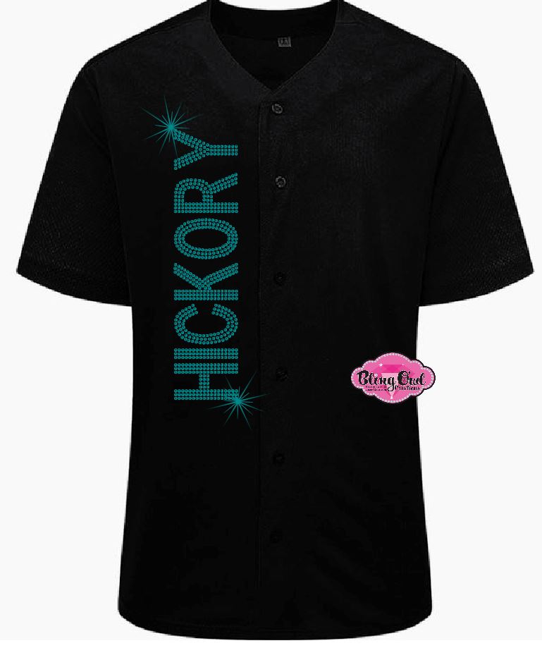 Hickory H Cheer Baseball Jersey