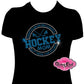 Hockey Mom shirt bedazzled rhinestones game day proud hockey mom killin it