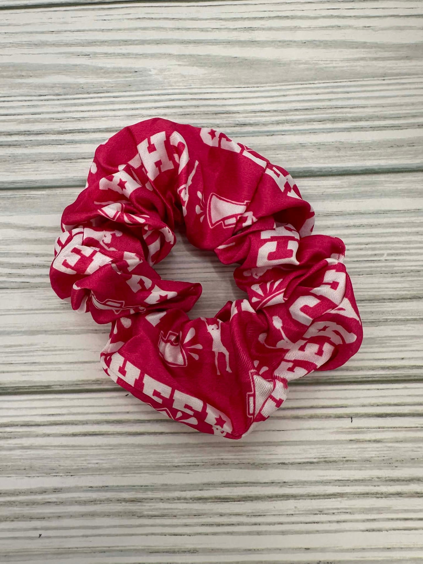 Satin Hair Cheer Scrunchies Pony Tail Holder