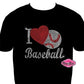 i love baseball mom shirts gameday tshirts rhinestones sparkle bling