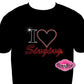 I heart Singing (Rhinestone Design)