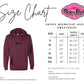 VT Virginia Tech Block Font Burgundy Hoodie