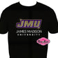 JMU Logo words Scoop Neck Unisex
