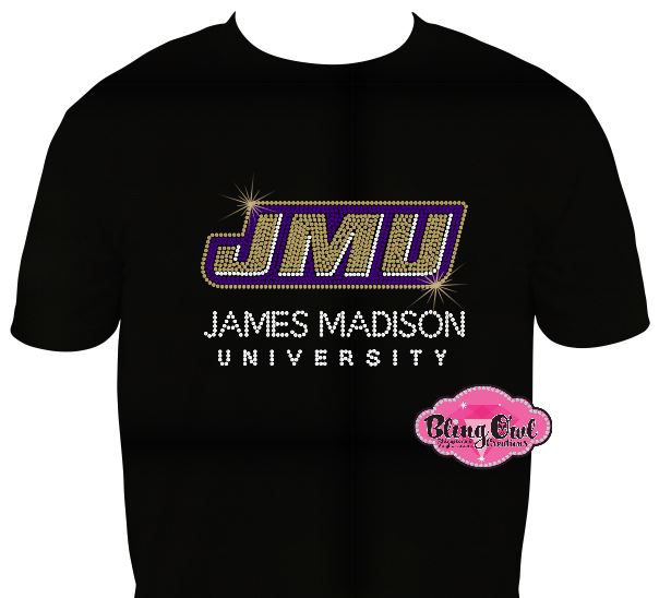 JMU Logo words Scoop Neck Unisex