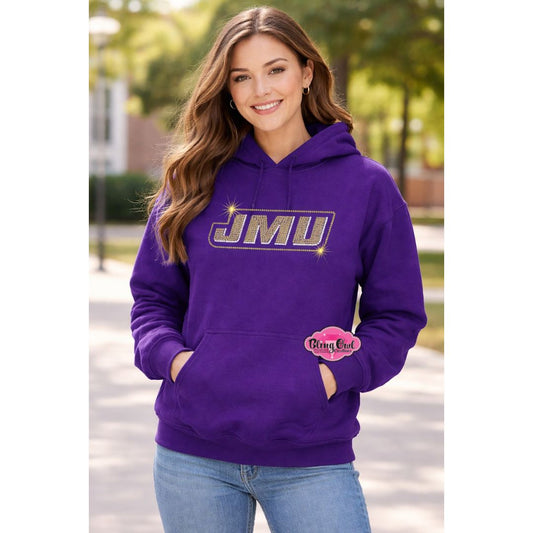 JMU Logo Filled Unisex Sweatshirt