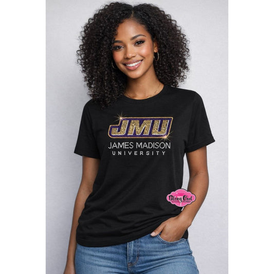 JMU Logo words Scoop Neck Unisex