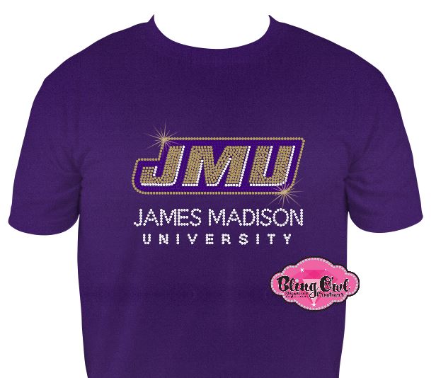 JMU Logo words Scoop Neck Unisex