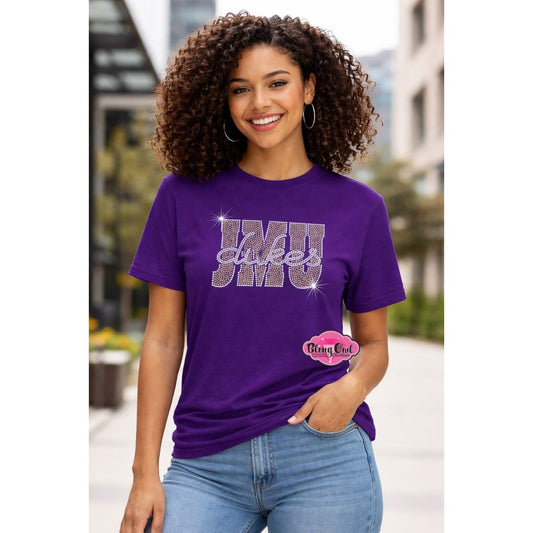 JMU Dukes Knockout Scoop Neck Unisex