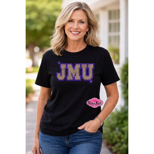 JMU Block Logo Scoop Neck Unisex